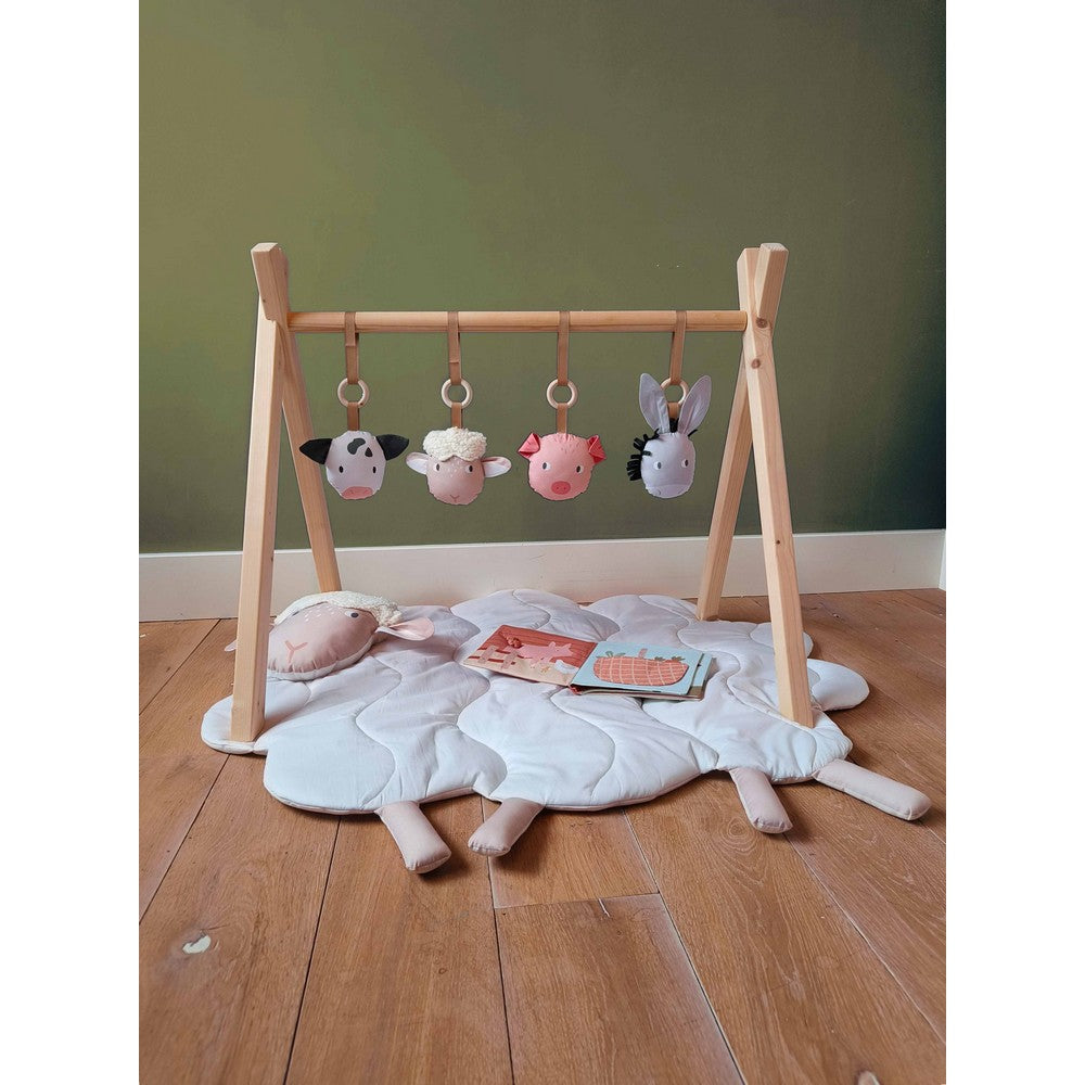 Wolkenzacht Baby Tapijt 160x120x1,5 cm, Safari – Kinderkamer Vloerkleed met Hoogwaardig Memory-schuim – Zacht Schuimtapijt met Antislip – Baby Tapijt, Kindertapijt, Tatami Mat