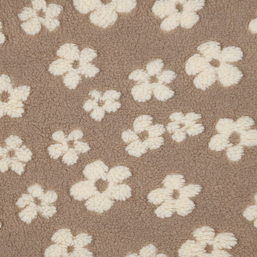 Teddy Flowers – Taupe - The Final Stitch