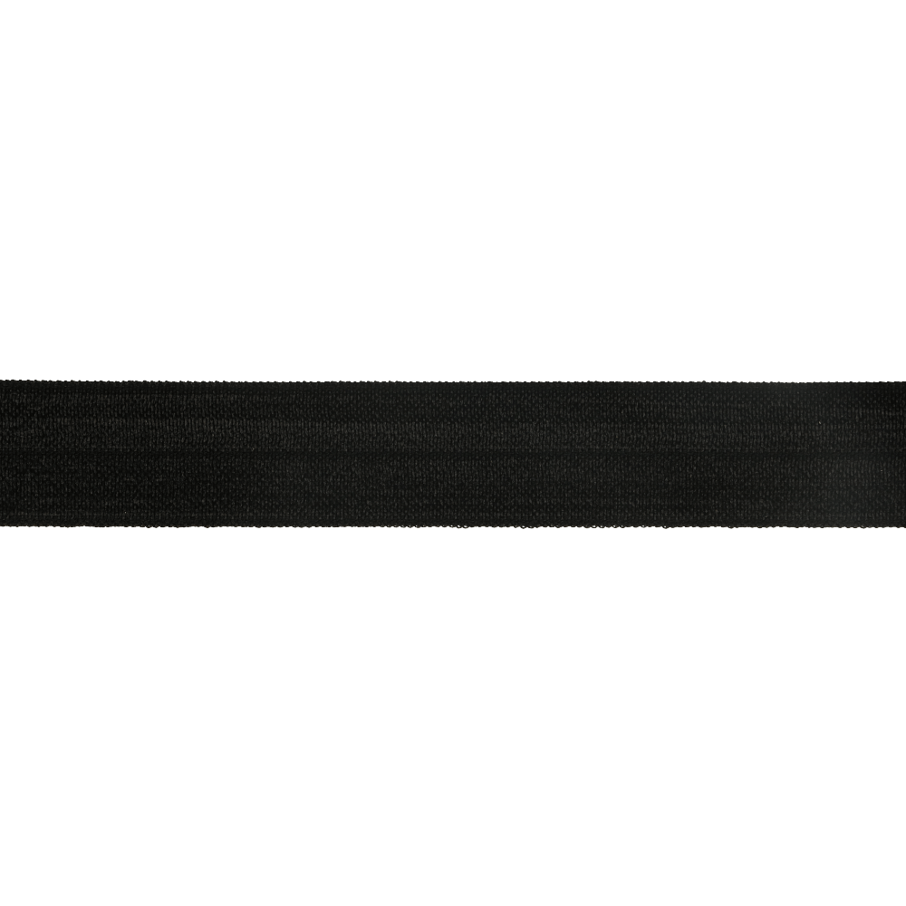 Omvouw elastiek 20mm - Zwart - The Final Stitch