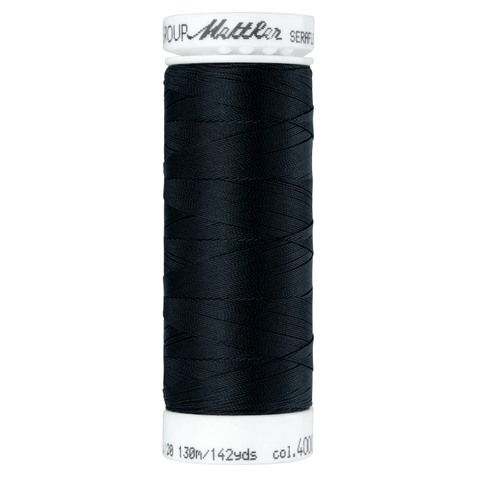 Amann Mettler Seraflex 4000 (Black) - 130m - The Final Stitch