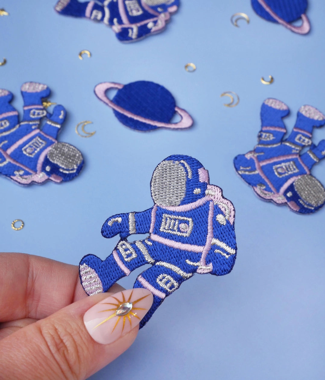 Astronaut Iron-On Patch - Malicieuse - The Final Stitch
