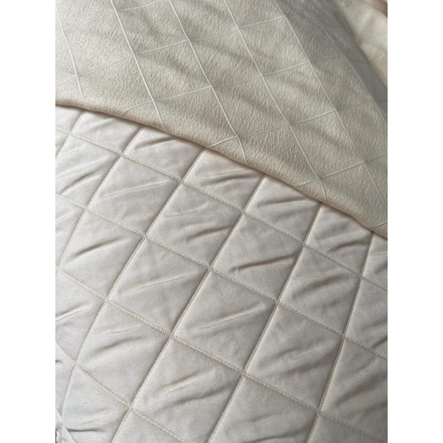 Quilted fabric - Ivory - FibreMood - The Final Stitch