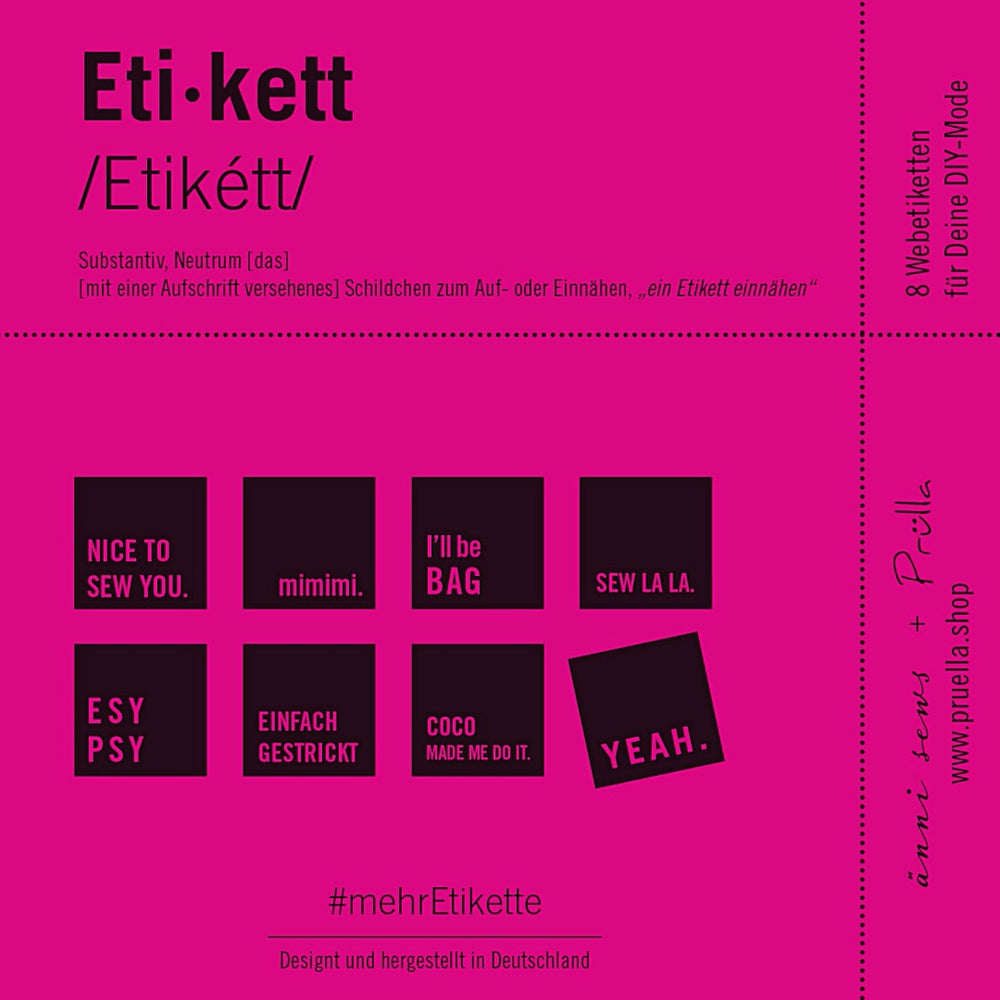 Pink – Edition 2 – MehrEtikette - The Final Stitch
