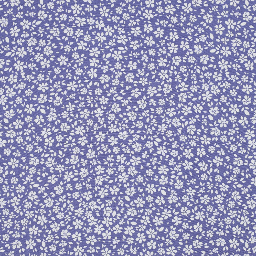 
                  
                    Small Flowers - Lavender - Viscose Poplin Stretch
                  
                