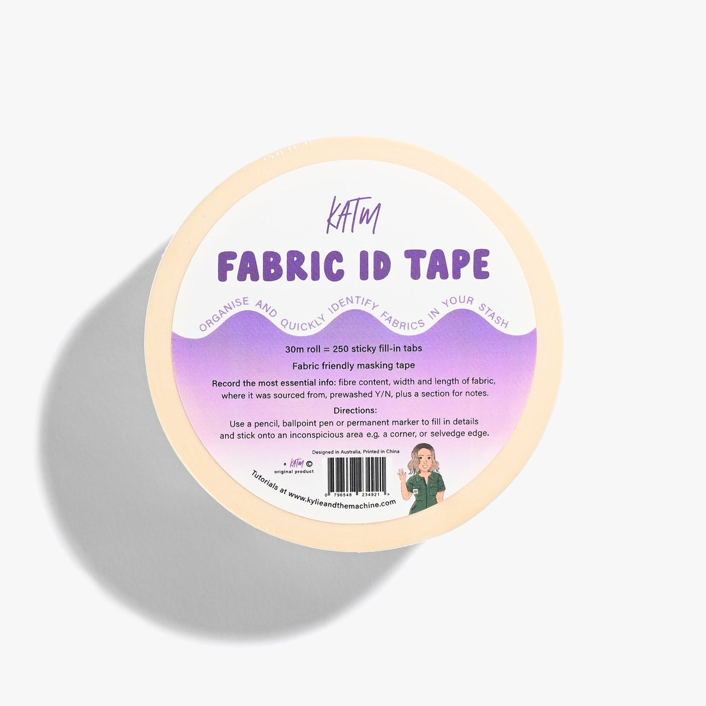 Fabric ID tape - KYLIE AND THE MACHINE - The Final Stitch